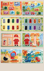 Montessori Busy Book for Kids Interactive Learning Activity Book