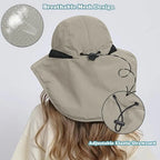 Waterproof Wide Brim Sun Hat for Hiking and Outdoor Adventures