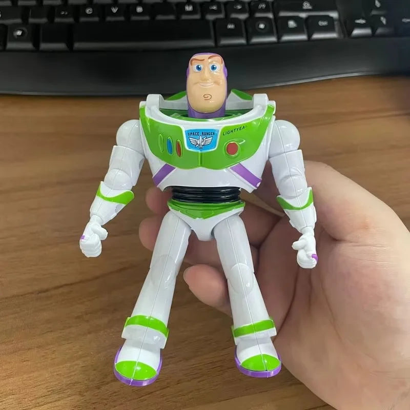 Toy Story Buzz Lightyear Woody Figure – Collectible Kids Toy Model