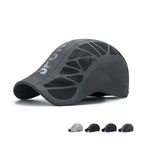 Quick Dry Mesh Flat Ivy Cap for Golf Driving and Outdoor Comfort