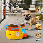 Interactive Duck Pet Feeder Puzzle Toy Slow Feeding Anti Slip
