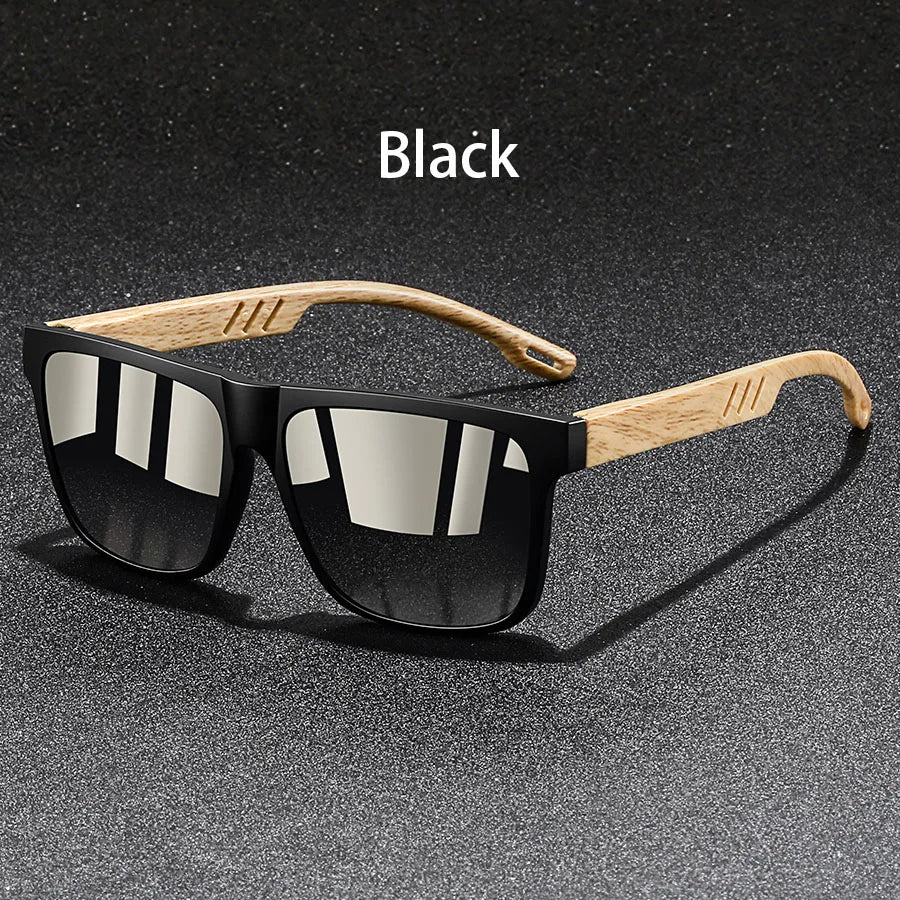 Vintage Square Polarized UV400 Sunglasses for Men & Women