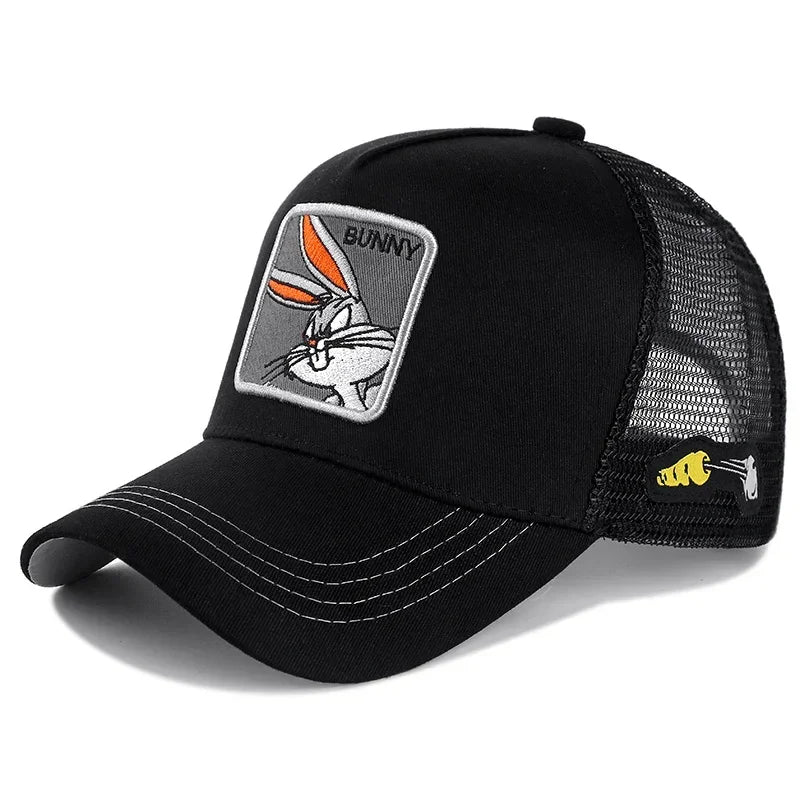 Anime Cartoon Snapback Cotton Baseball Cap for Everyday Style