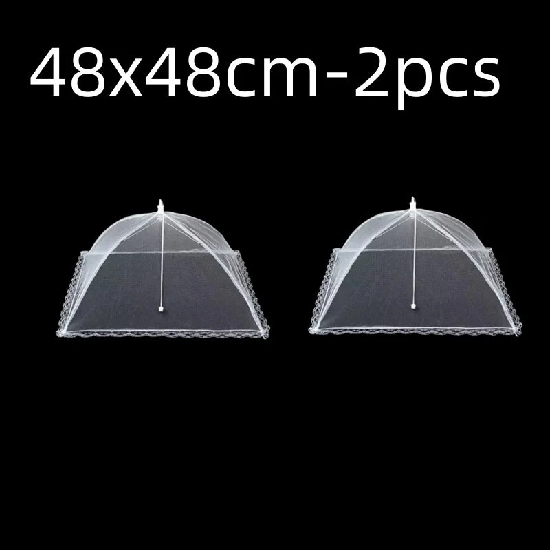 Foldable Pop-Up Food Mesh Cover – Reusable Fly & Insect Protection Food Tent