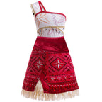 Kids Moana 2 Princess Adventure Costume Dress – Vaiana Outfit