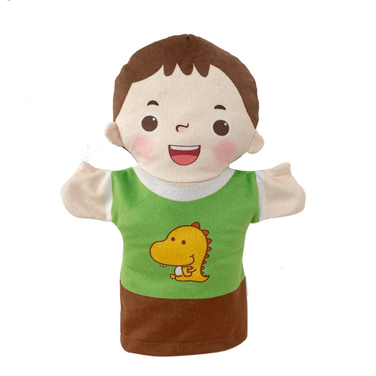 Family Hand Puppet Dolls – Plush Educational Role Play Toy