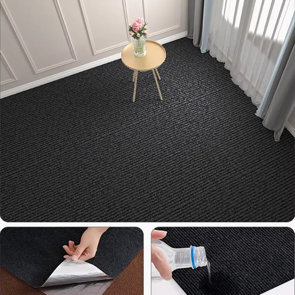Large 40cm*3m Solid Color Protective Rug Suitable For Homes Bedrooms Living Rooms Offices Etc With A Thickened Design.