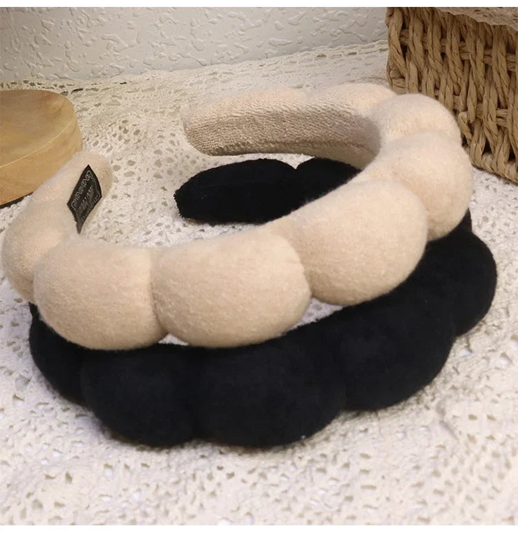 Fashion Sponge Spa Headband for Face Washing & Skincare