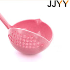 2-in-1 Long Handle Strainer Spoon for Soup, Noodles and Hot Pot