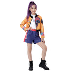 Rumi Girl Anime Cosplay Costume – Dance Performance Outfit