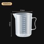 Food Grade Plastic Measuring Cup with Scale – Graduated Kitchen Measuring Jug