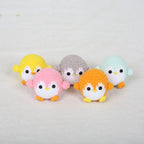 Mini Penguin Crochet Keychain Cute Animal Bag Charm