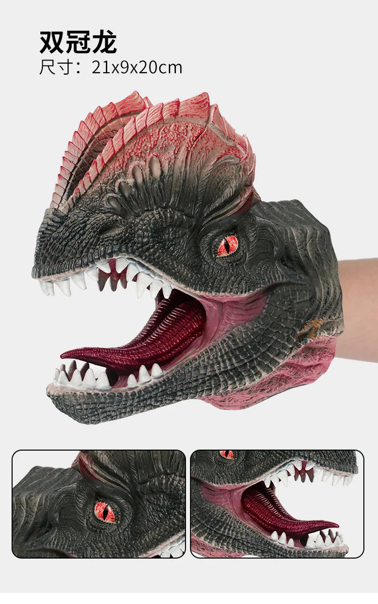 Realistic Dinosaur Hand Puppet Toy
