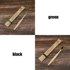 Bamboo Toothbrushes Soft Bristles  Toothbrush Eco Friendly Biodegradable Wooden Handle Teeth Whitening Brush