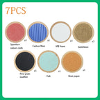 Montessori Tactile Board Matching Game for Sensory Learning Kids