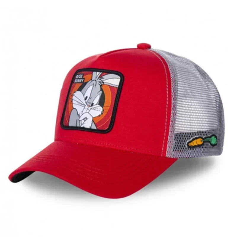 Anime Cartoon Snapback Cotton Baseball Cap for Everyday Style