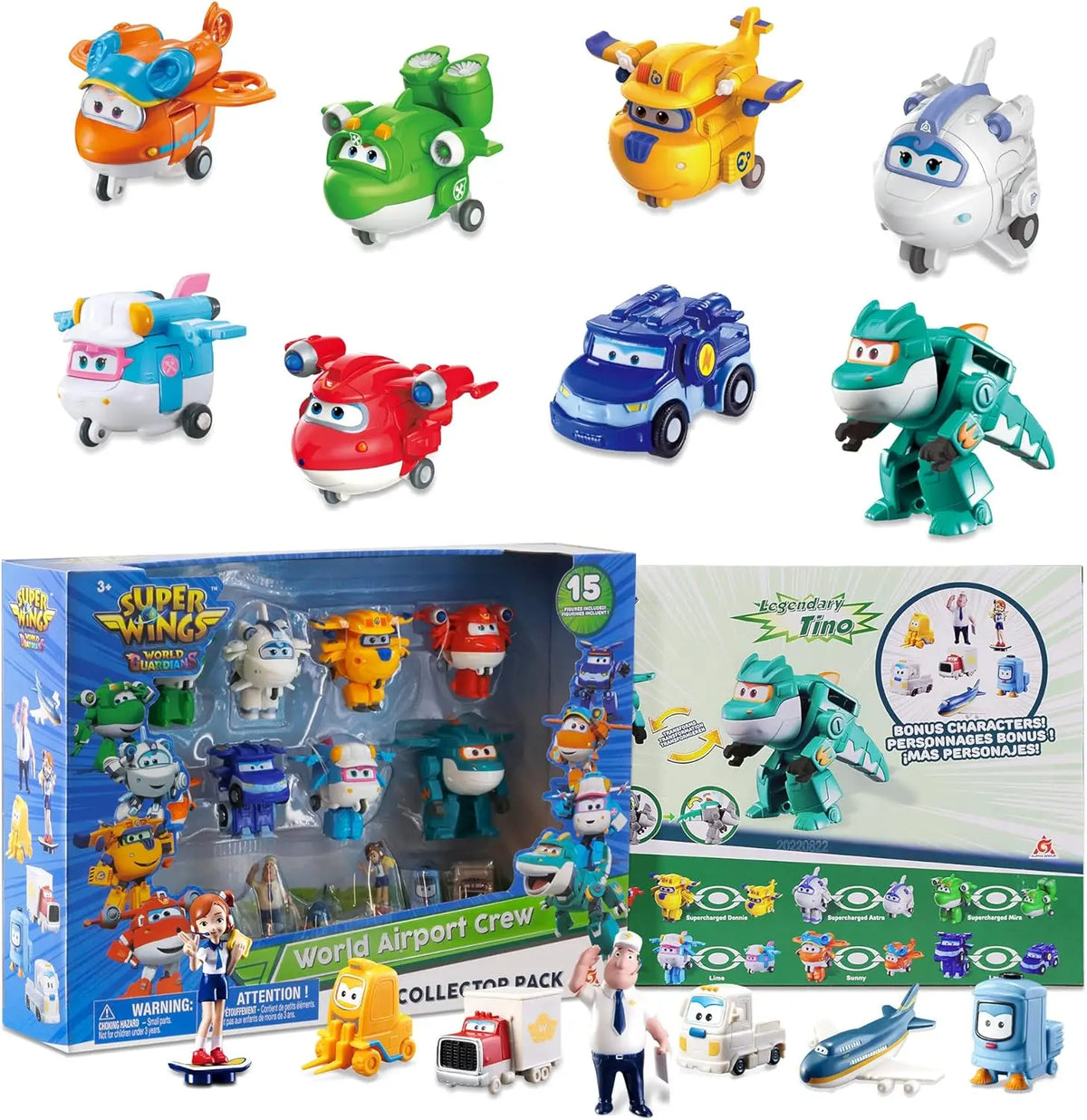 Transforming Airplane Toy Set