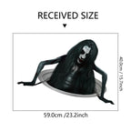 3D Floor Wall Stickers Scary Ghost Halloween Removable Interior Decoration Scary Atmosphere Bar Party Spooky Decoration Props