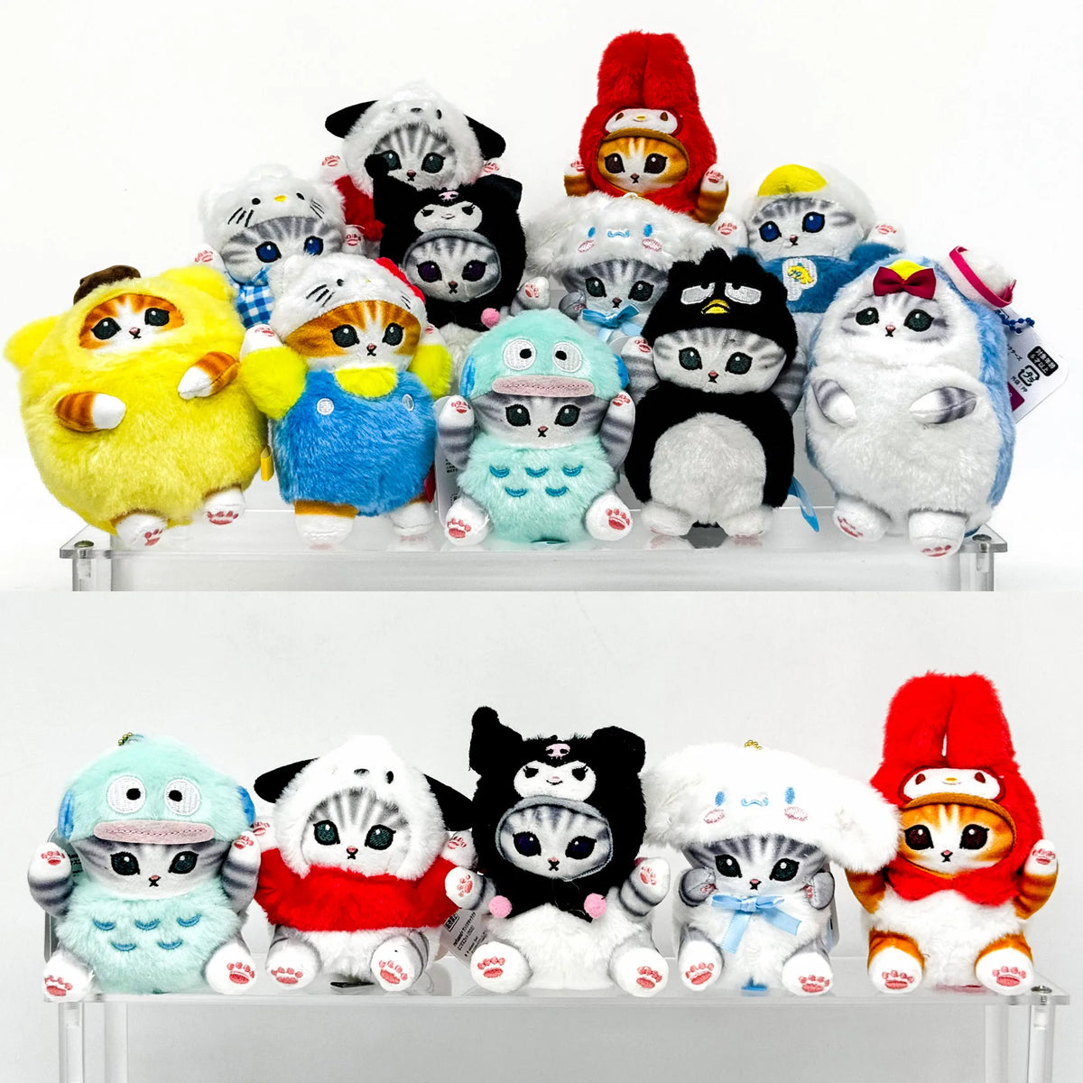 Kawaii Mofusand Sanrio Plush Keychain Anime Bag Charm