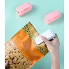 Portable Handheld Bag Sealer – Mini Heat Sealer for Plastic Snack Bags