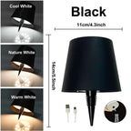 LED Table Lamp Wireless Wine Bottle Lamp USB Rechargeable Table Light Touch Control Dimming for Bar Club Cafe Atmosphere Decor