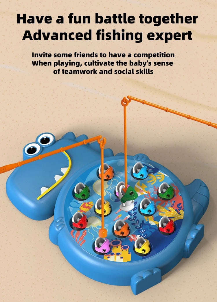 Magnetic Fishing Toy for Kids – Educational Learning Game Play Set