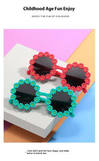 Kids Daisy Flower UV400 Sunglasses for Boys & Girls