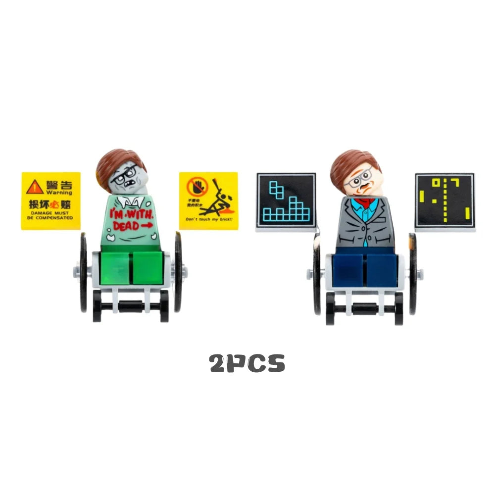 Horror Movie Serie Ash Sally Eerrifier Mini Action Figures Model Building Blocks Thrilling Ghosts Souls Doll Bricks Kit Toy Gift