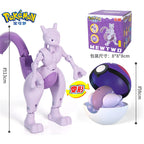 Pokemon Figures Toys Pocket Monsters Ball Model Pikachu Gengar Pokeball Dragonite Snorlax Pokeball Action Figures Toy