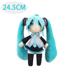 Cartoon 20cm Hatsune Miku Plush Doll Toy Anime sakura Miku snow Miku Character Kawaii Sitting posture Fufu Kids Christmas Gift