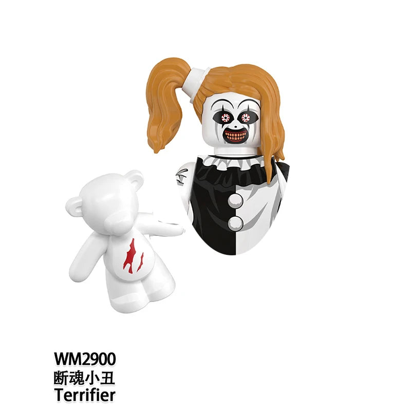 Halloween New Bricks Building Blocks Terrifier Death Megan Mini Figures Minifigures Toys Bricks Gifts For Children Adults