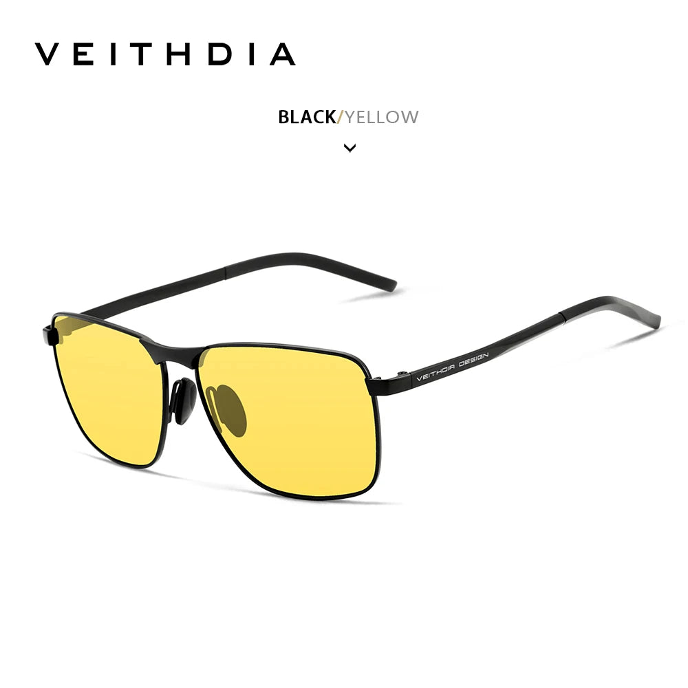 VEITHDIA V2462 Polarized UV400 Vintage Sports Sunglasses