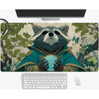 Magic playmat gathering gaming mats Frog Wizard theme anime desk mat Desk accessories 35X60cm mouse mat Raccoon tapete magic mat