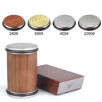 Rolling Knife Sharpener Kit – Magnetic Diamond Sharpening Stone with 15° & 20° Angle Guide