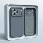 Magnetic Original Liquid Silicone Phone Case For iPhone 18 17 16 15 14 13 Pro Max 17Pro 18 For Magsafe Wireless Cases Soft Cover