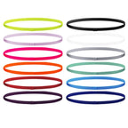4PCS Thin Elastic Non-Slip Sports Headbands for Men & Women