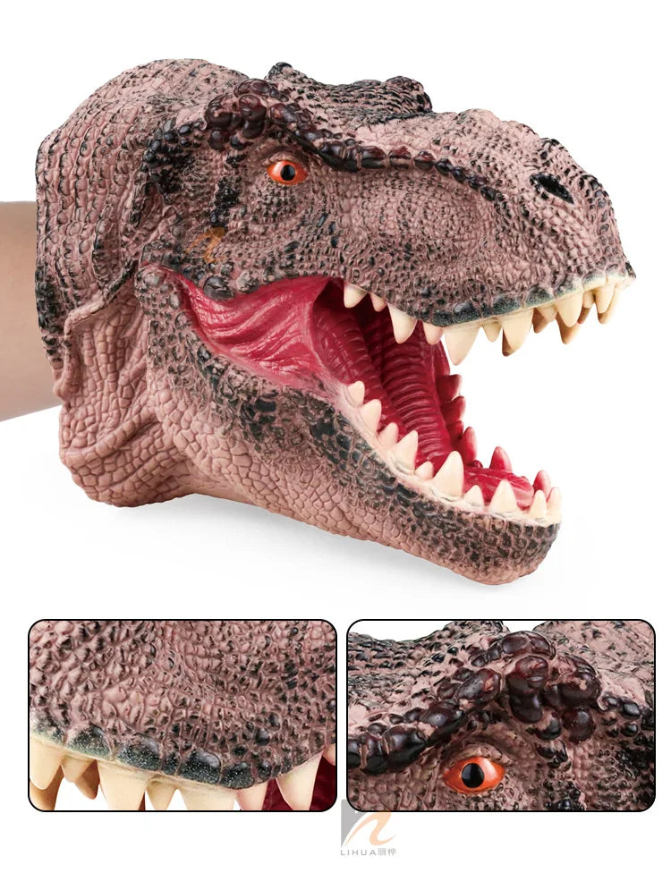 Realistic Dinosaur Hand Puppet Toy