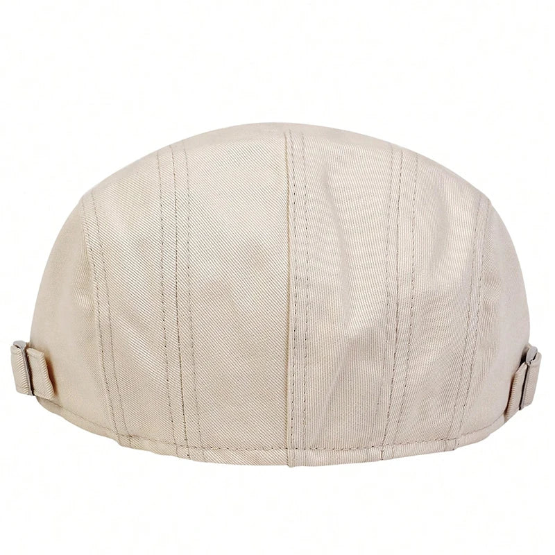 British Newsboy Flat Cap for Casual Vintage Outdoor Style