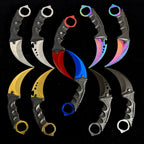 CS Karambit Toy – Safe Cosplay Claw Knife with Plastic Sheath