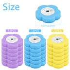 18/36Pcs Disposable Toilet Brush Wall Mounted Toilet Brush with Replacement Head Cleaning Set Home Bathroom WC Accessories