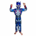 Disguise Optimus Prime Costume ，Muscle Transformer Costumes for Boys, Padded Character Jumpsuit, Kids