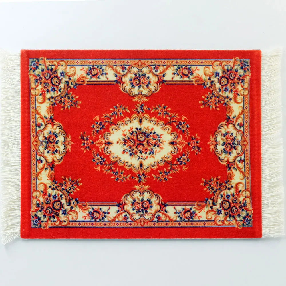 Mousepad Meal Mat Persian Carpet Style Rubber Anti-slip Durable Printing Rectangle Gaming Mouse Pads Coaster