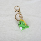 Mini Animal Crochet Keychain Cute Knitted Doll Keyring