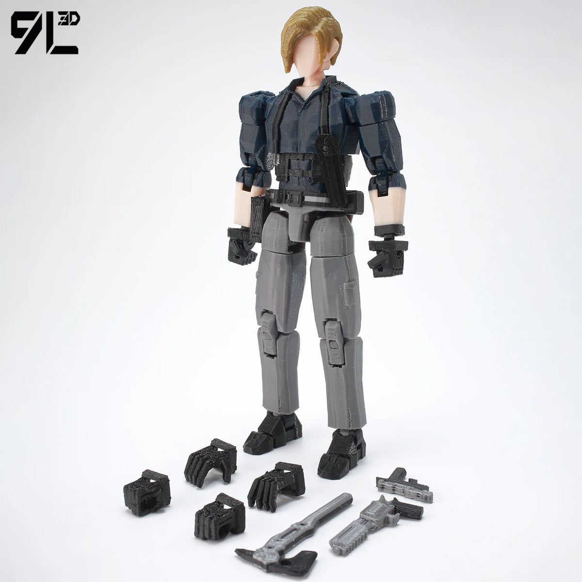 9L3D Dummy13 Horror Game Figure Realistic Anime Model Toys Articulated Joints Classic Collectible Desktop Ornament Surprise Gift