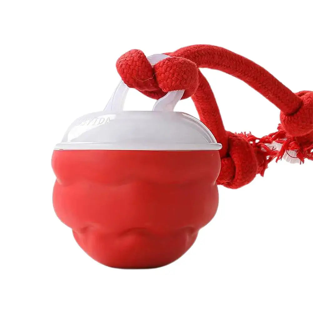 Interactive Motion Activated Dog Ball with Rope for Active Play