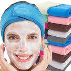 Adjustable Soft Toweling Spa Makeup Headband for Women