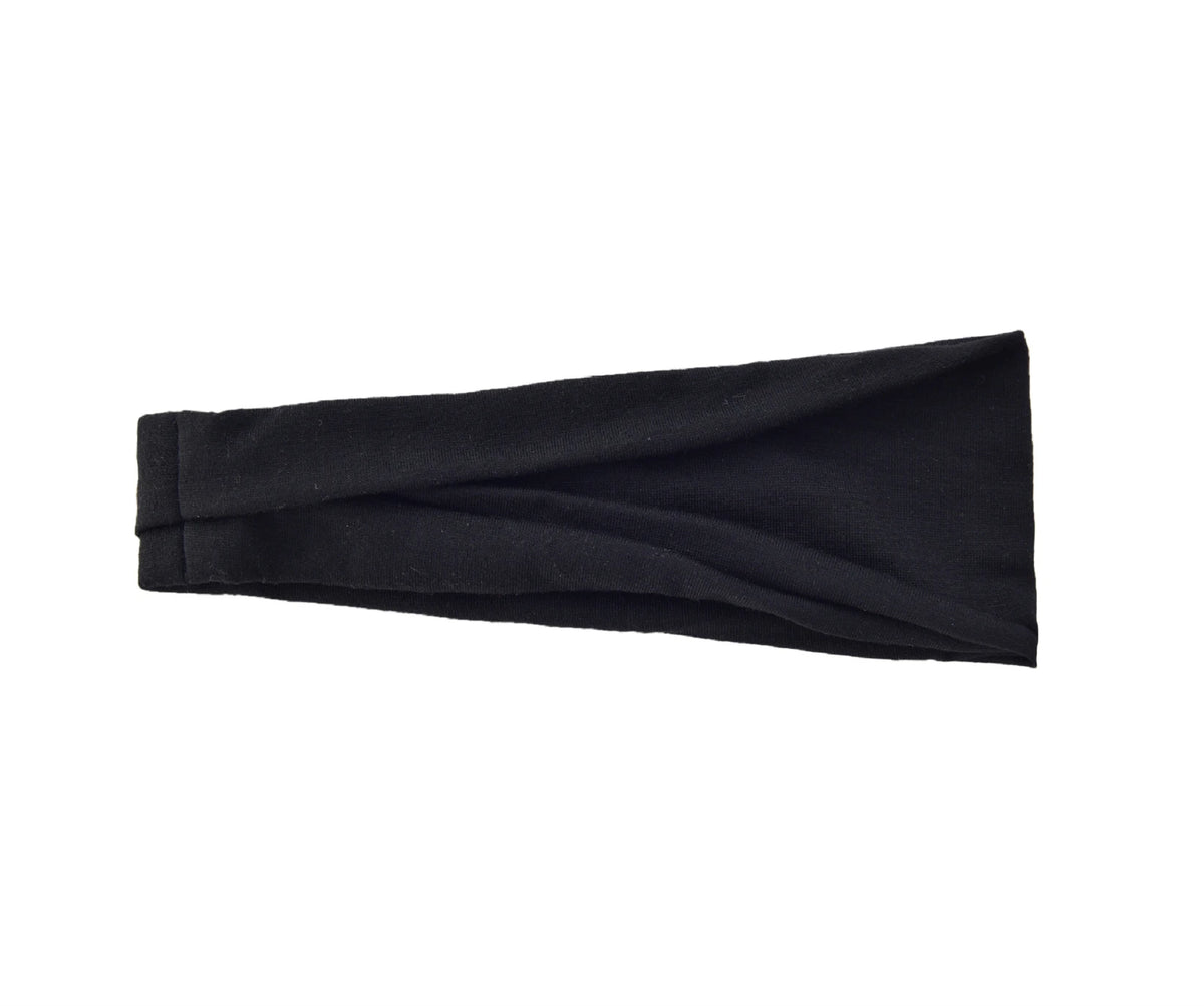 Women's Solid Color Elastic Turban Yoga Headband