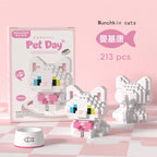 Mini Pet Animal Building Blocks – 18 Styles DIY Toy Set