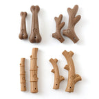 Bamboo Dog Chew Toy Dental Bone Bite Resistant Training Toy