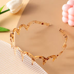 Korean U Shape Non-Slip Hair Comb Headband for Women